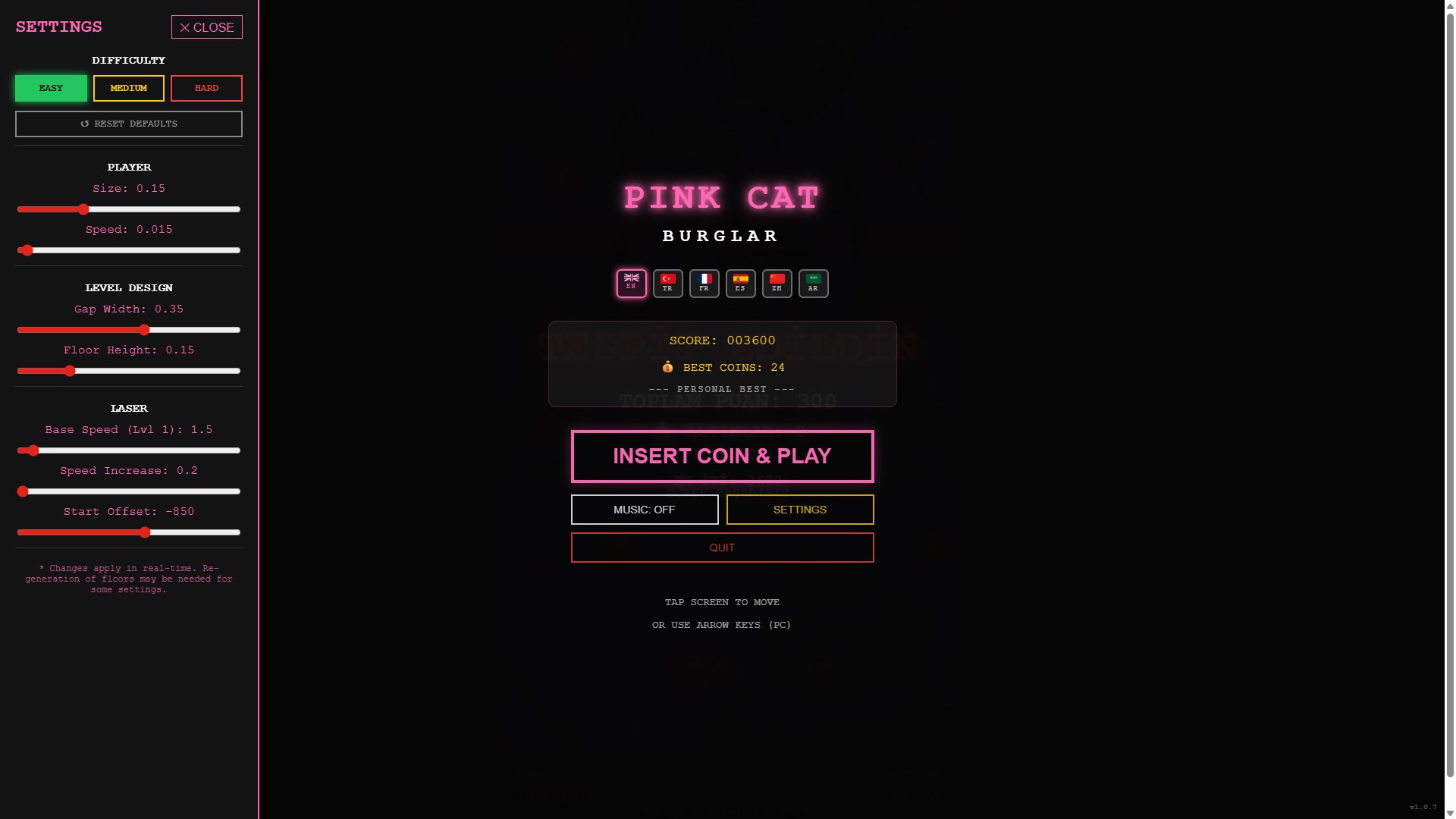 Pink Cat Burglar